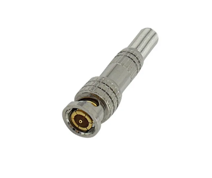10 шт. BNC Q9 штекер для RG59 коаксиальный кабель CCTV медный Бесконтактный разъем|plug