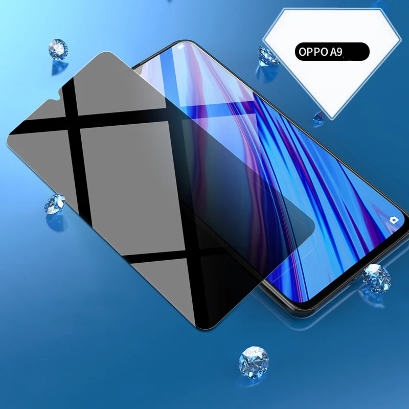 MicroData для OPPO A5X AX5S AX7 Pro A9 9H Передняя антишпионская защитная пленка из закаленного стекла с антибликовым покрытием