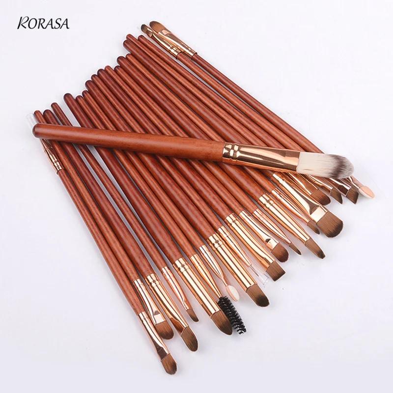 20Pcs Makeup Brush Set Foundation Eyeshadow Eyeliner Powder Cosmetic Brushes Multi-function Blusher Blending Make-up Tool | Красота и