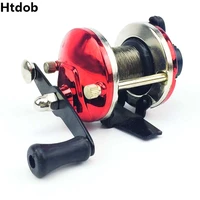 mihtdob metal bait casting spinning boat ice fishing reel fish water wheel baitcast roller coil with 50m wire fishing supplies