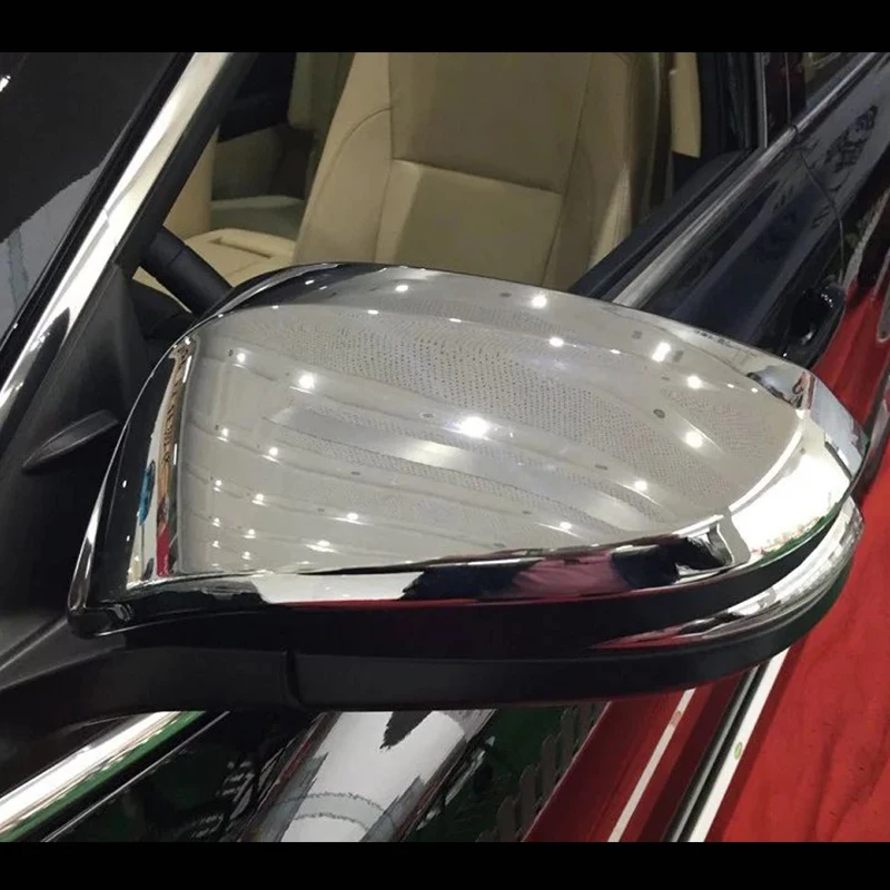 

ABS Chrome For Toyota harrier 2014 2015 2016 2017 2018 accessories Car Side Door rearview mirror Cover Trim car Sticker styling