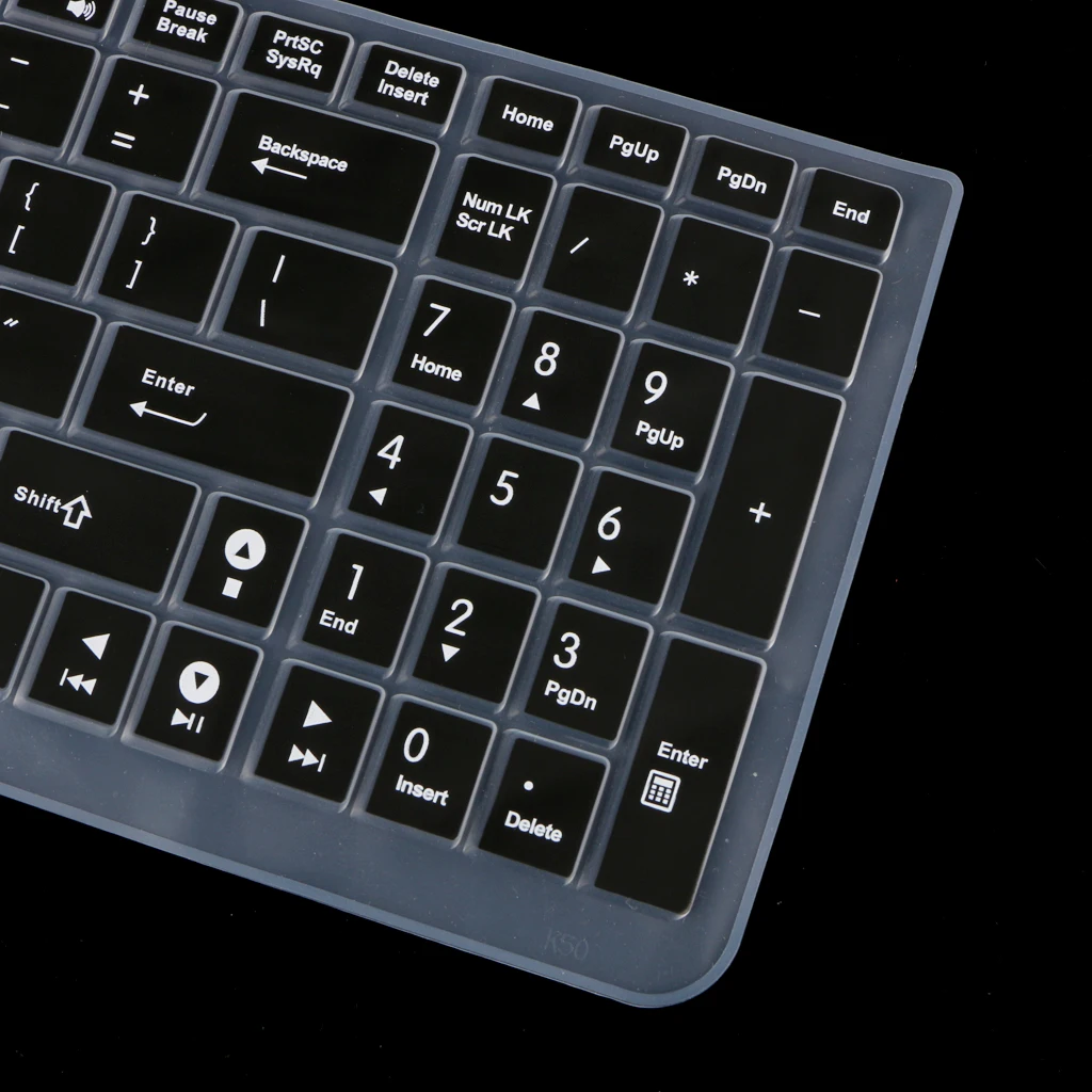 Силиконовый водонепроницаемый чехол для клавиатуры ноутбука ASUS Защитная пленка