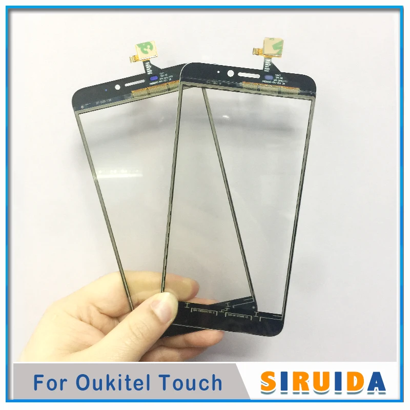Новейший сенсорный экран дигитайзер стеклянная линза Панель для Oukitel U10 U20 U7plus