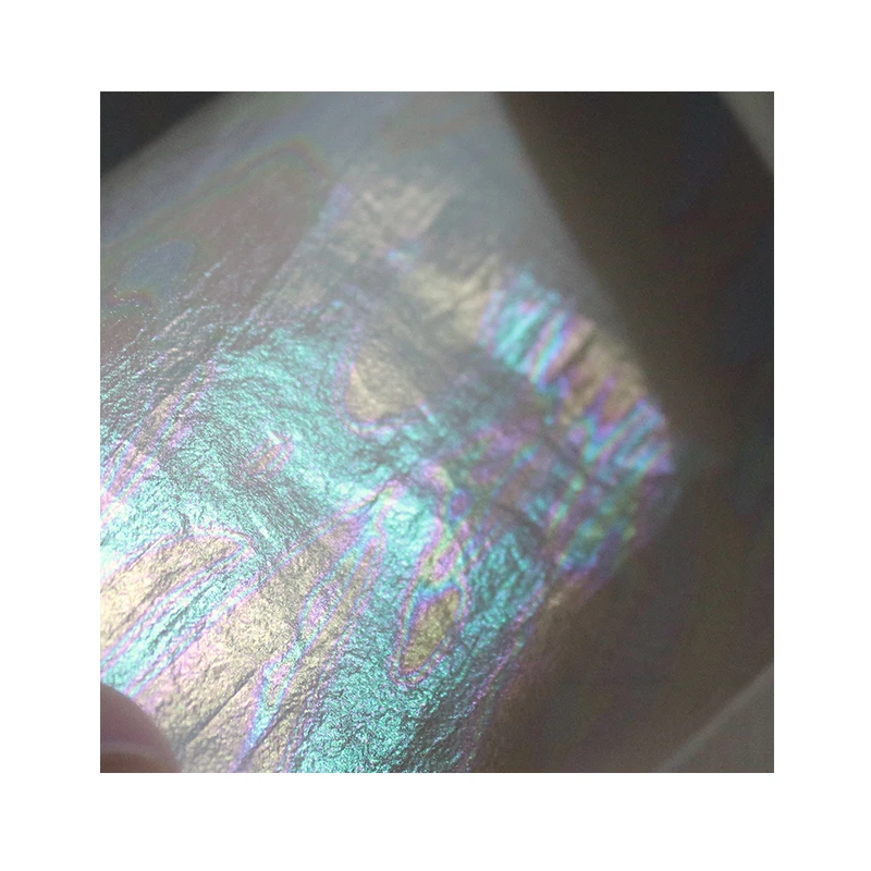 Яркая лазерная Белая Иллюзия градиентная ткань текстура ручной работы