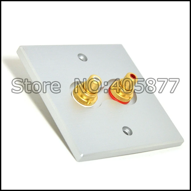 Hi End домашний кинотеатр позолоченная односторонняя настенная розетка RCA hifi rca