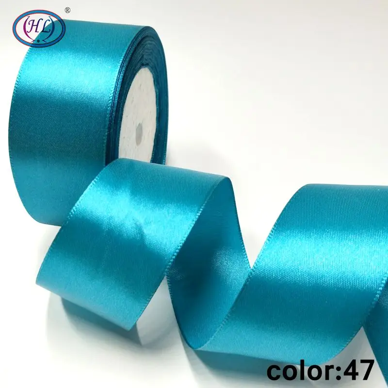 HL 6/10/15/20/25/40/50 мм 25 ярдов атласными лентами DIY искусственный шелк розы поставки шитье ручной работы аксессуары Материал - Цвет: color 47