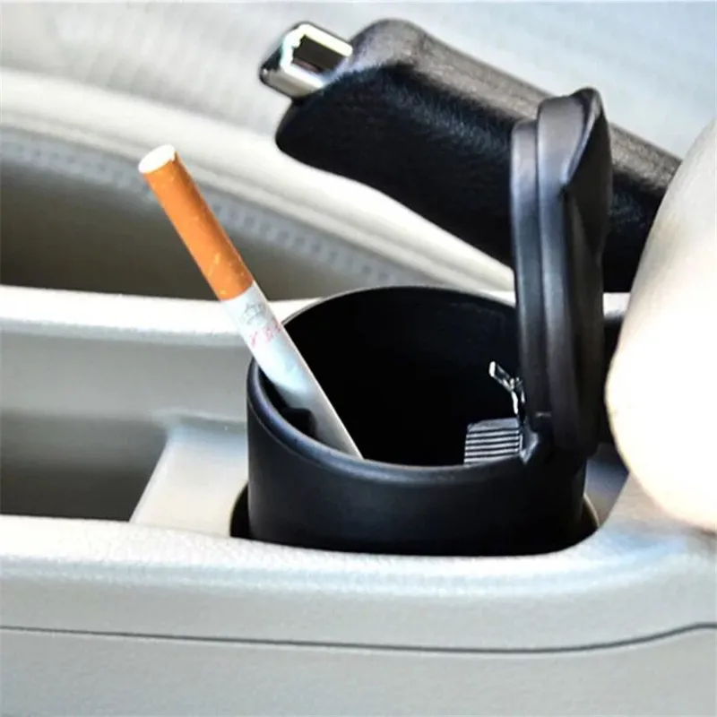 1 шт. автомобильная светодиодная Пепельница Синяя сигарета дымовая пепельница