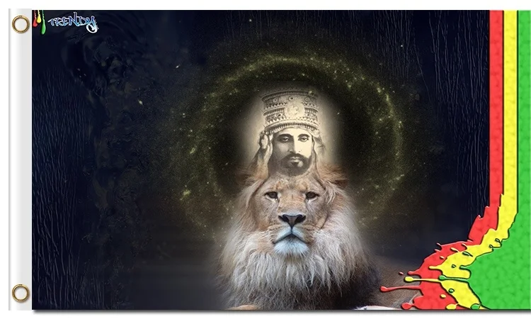 Jamaica Rasta Jah Lion flags тканевое украшение 3' x 5 'поли|Флаги баннеры и аксессуары| |