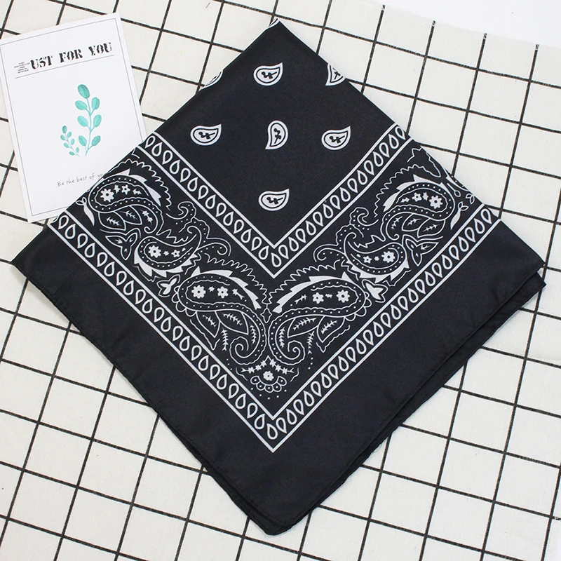 Новейшая хлопковая смесь хип хоп шарфы банданы для