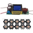 Светодиодсветодиодный лампа для выращивания растений, 3 Вт, 380-840 нм, 1 шт., 600 мА