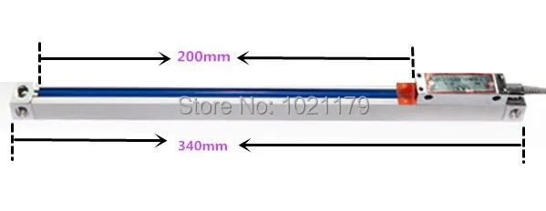 Высокоточный токарный станок 200 мм стеклянные линейные весы для DRO|lathe products|scale