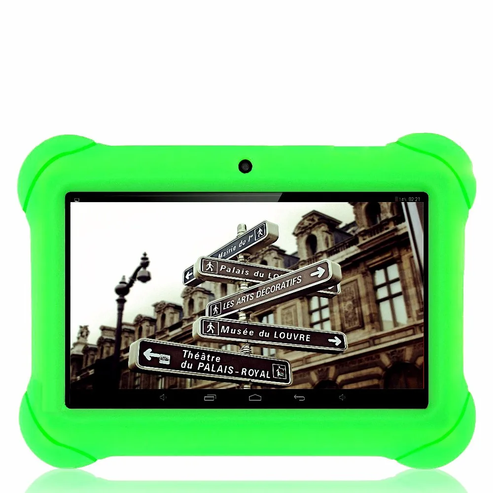 Новая мода 7 дюймовый планшет для детей подарок 1.3MP 1204*600 игровые приложения Android 4