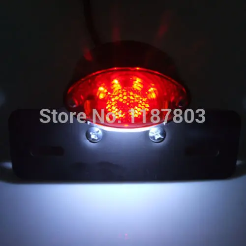Мотоцикл LED ATV задний Задний сигнал поворота тормоз бег номерной знак светильник