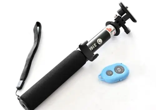 Селфи палка BLUETOOTH спуск затвора дистанционный Телескопический монопод GO PRO|selfie