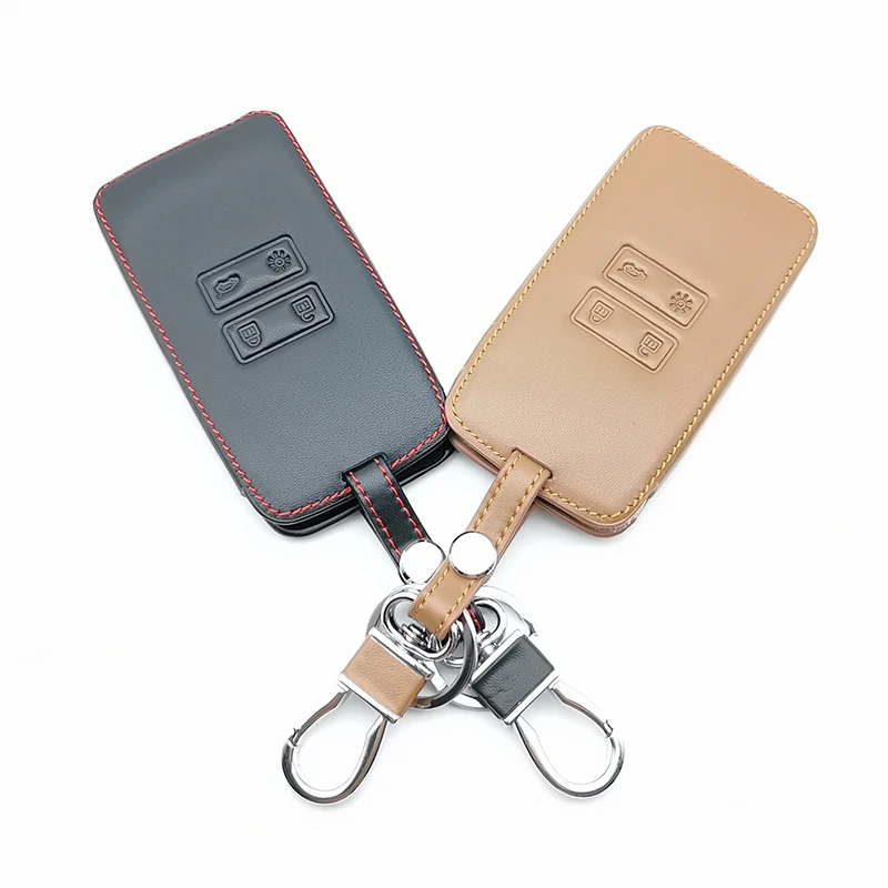 Soft Leather Style Car Key Cover Set For Renault Captur Talisman Kadjar Koleos Clio Megane Scenic Espace 2016-2019 | Автомобили и