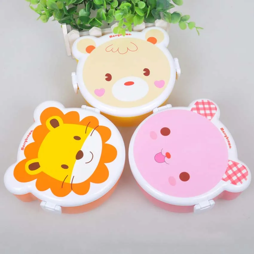 Миска с ложкой на присосках для детей набор кормления малышей крышкой