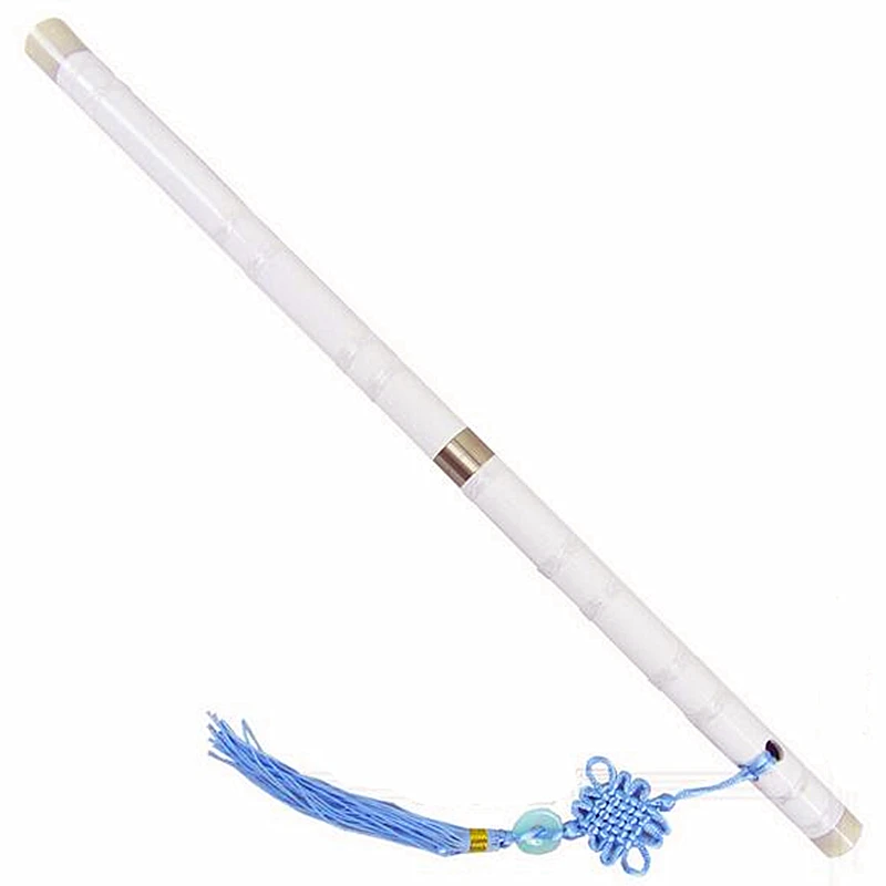 Flauta em Cor d e f Flauta Chinesa Dizi Branca Aberta Instrumentos Musicais Transversal Artesanal c g