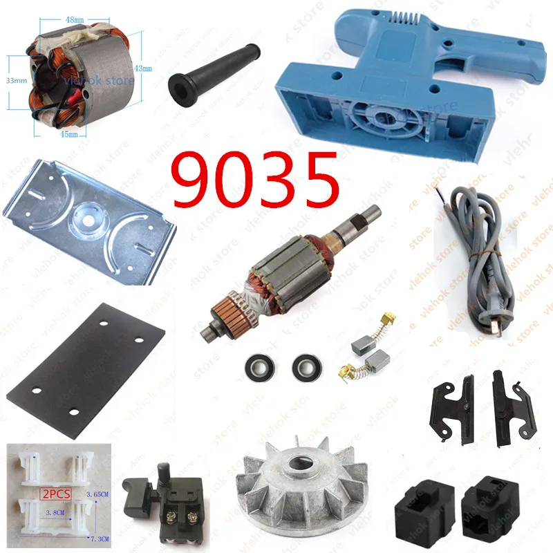 Запасные части для MAKITA 9035 аксессуары всех электроинструментов электрические