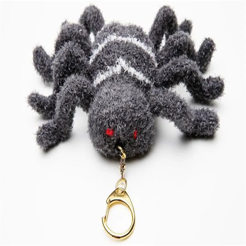 Creative Cartoon Spider Keychain Plush Personality plush toys keychain ladies car bag Christmas birthday gift | Игрушки и хобби