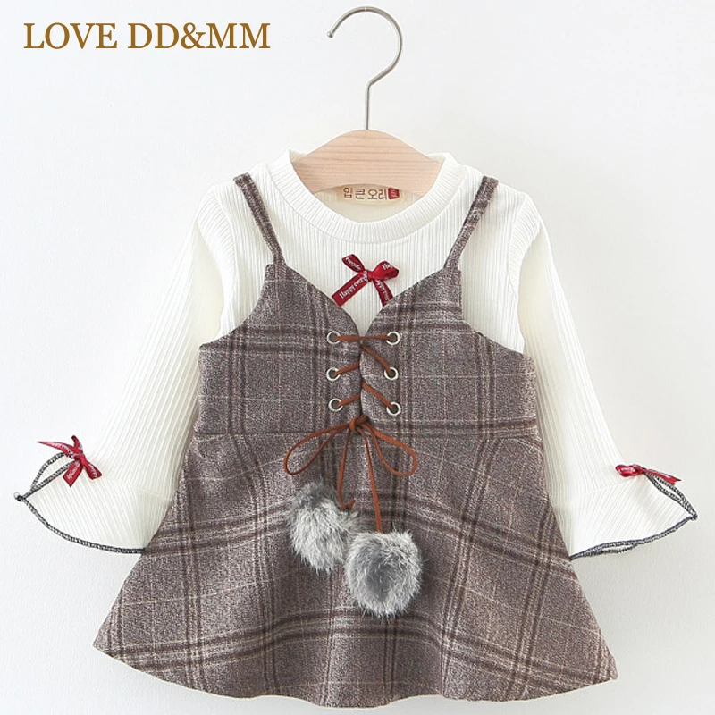 Комплекты для девочек LOVE DD & MM Весенняя новая детская мода 2020 белая рубашка +