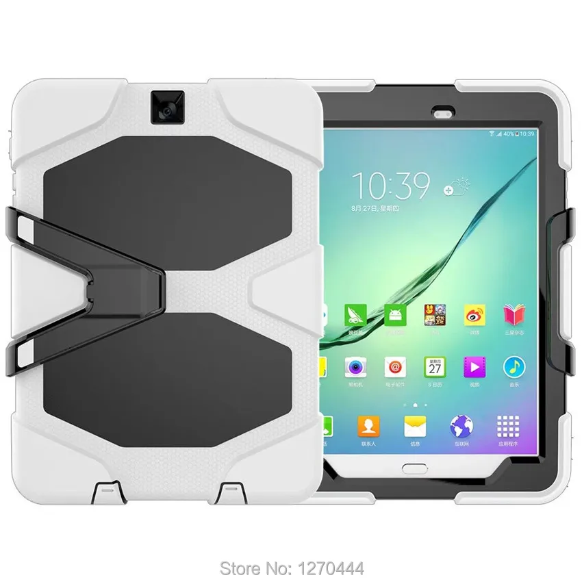 Для samsung Galaxy Tab S2 9,7 SM-T810 T810 T811 T813 T815 планшет сверхпрочный ударопрочный гибридный чехол с подставкой защитный чехол