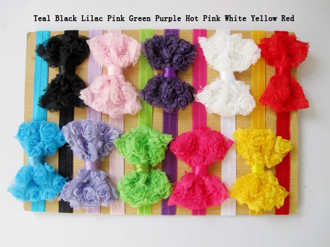 Детский белый маленький галстук бабочка повязка на голову лента с бантом