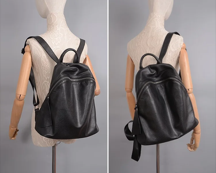 Mochila рюкзак из натуральной кожи женские дизайнерские сумки рюкзак высокого качества из мягкой коровьей кожи Школьные сумки для девочек-подростков