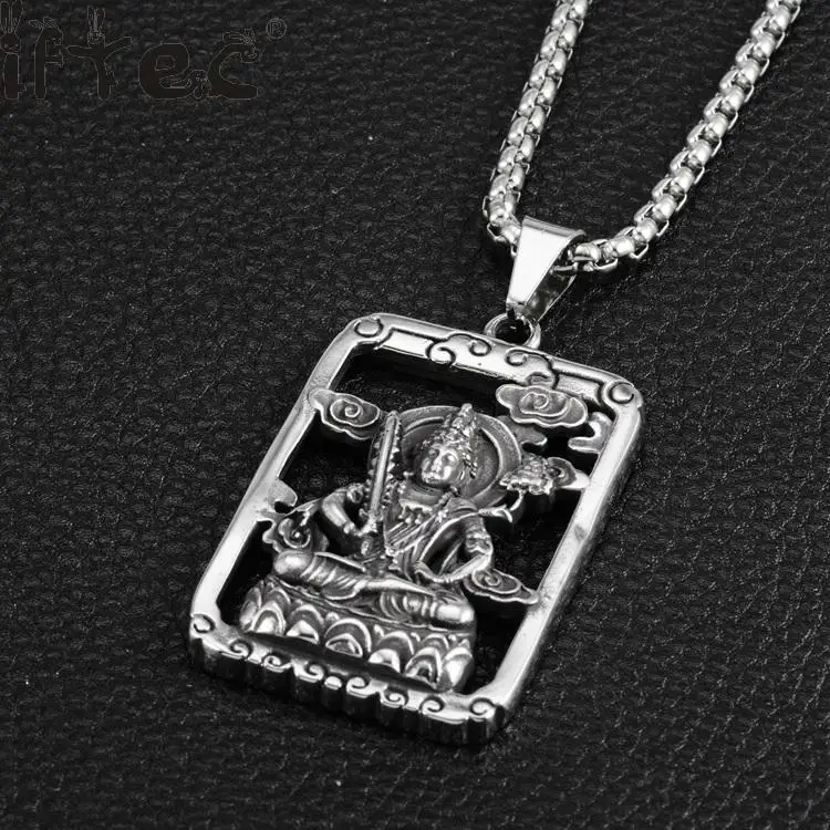 Новое поступление Будда Гуаньинь амулет кулон хип-хоп мода ювелирные изделия