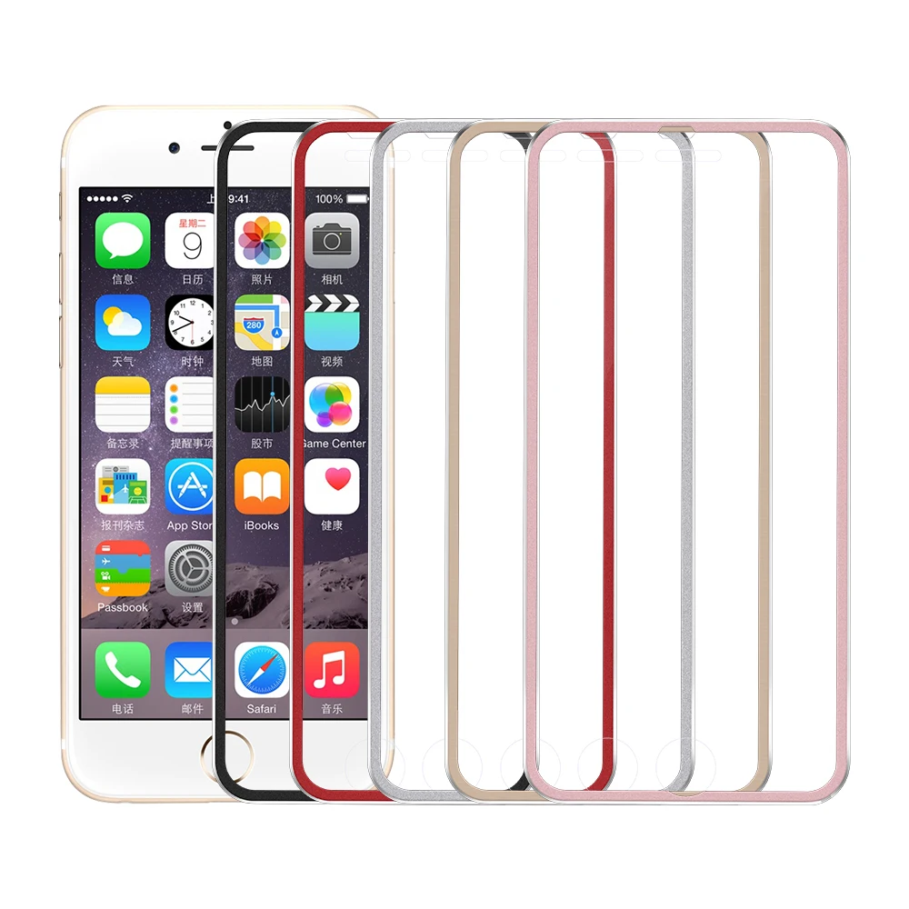 OTAO для Apple iPhone 6 S Plus 3D закаленное стекло экран протектор полное покрытие черный