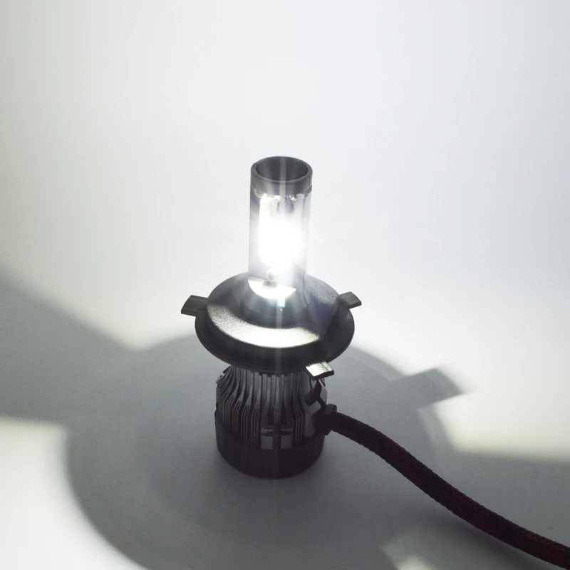 2 шт. Высокая мощность 60 Вт H4 LED Hi/Lo луч Автомобильные фары супер яркие 10000LM авто