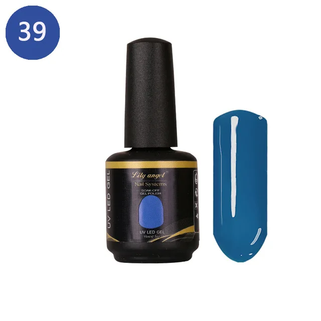 39 Lily Angel ногтей Гель-лак DIY Nail Art Блеск 15 мл гель Лаки Долгое УФ-светодиодный Soak Off светодиодный гель лак 32-62 - Цвет: 39
