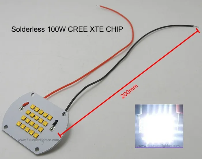 Акция светодиодные бусины Новые 100 Вт Cree XTE излучатель 100 Вт 20x5 Вт белый светильник 6000k модуль для прожектор светильник