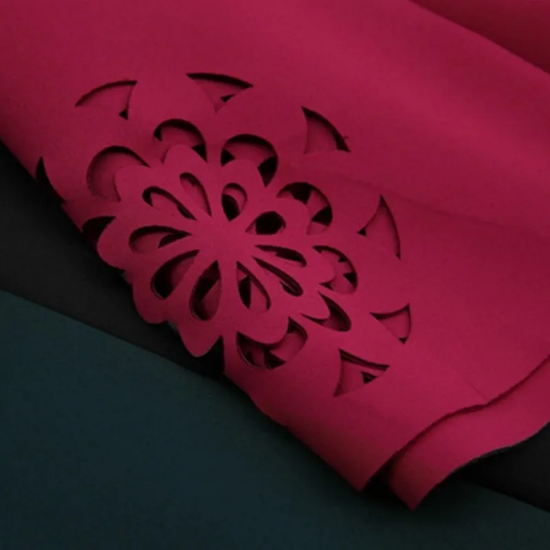 Женская винтажная юбка пачка повседневная Однотонная с цветочным принтом весна