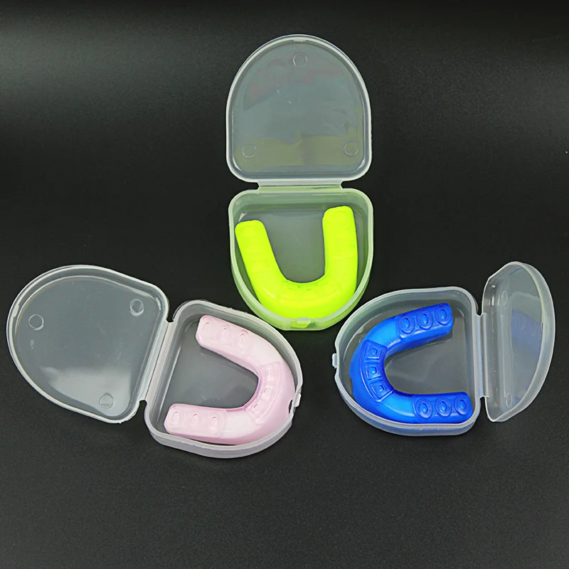 1 шт. защитная резинка для рта 3 цвета|teeth protection|teeth guardteeth color |