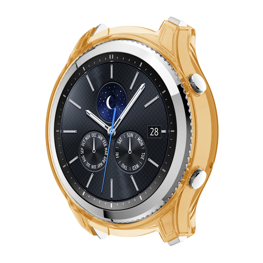 OSRUI чехол для часов из ТПУ samsung gear s3 классический сменный ремешок прозрачный