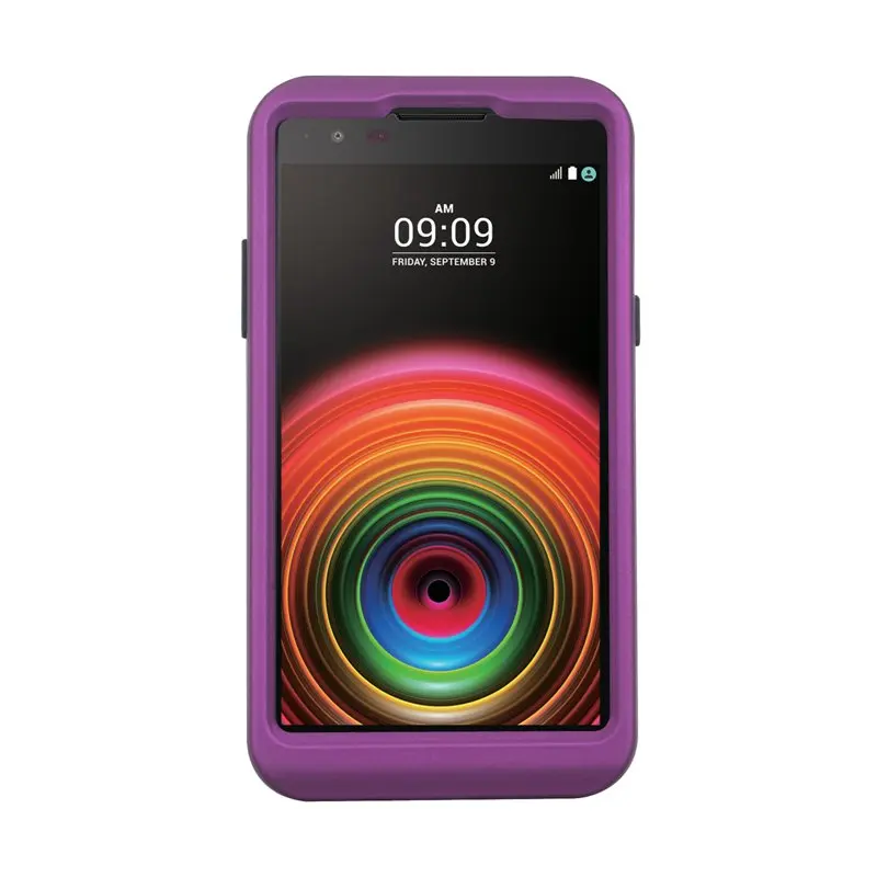 Противоударный жесткий гибридный защитный чехол для LG X power