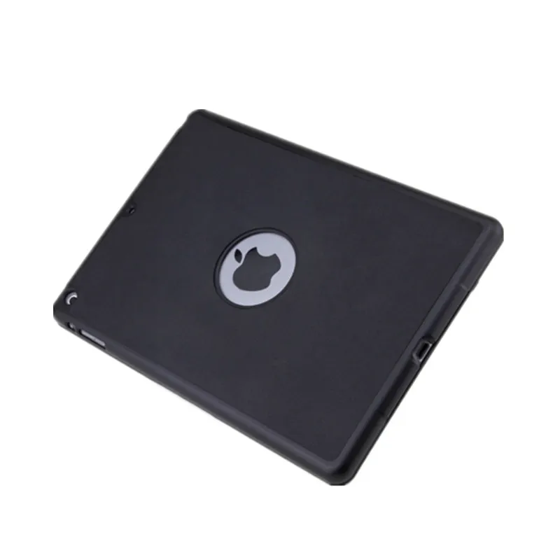 Black 7 цветов, bluetooth-клавиатура с подсветкой Чехол для iPad 9,7 Высокое качество флип чехол для ноутбука в виде ракушки планшеты чехол для Apple iPad Air - Цвет: Black