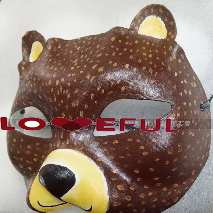 Новое качество ручной работы DIY маска Хэллоуин небольшой тапочки в виде