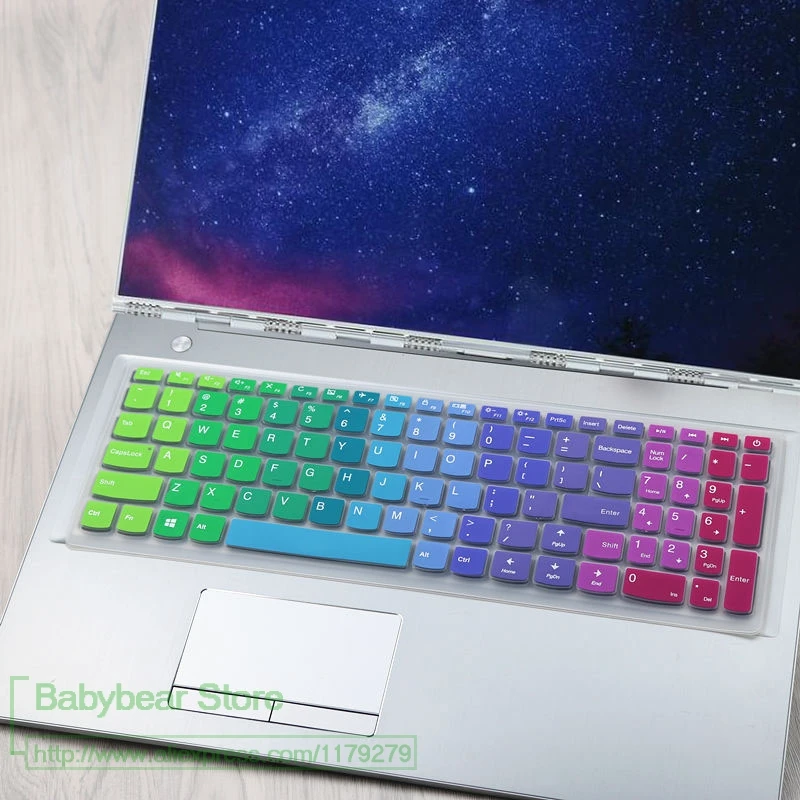 15 6 силиконовая защитная накладка на клавиатуру Защитная пленка для Lenovo ideapad V310