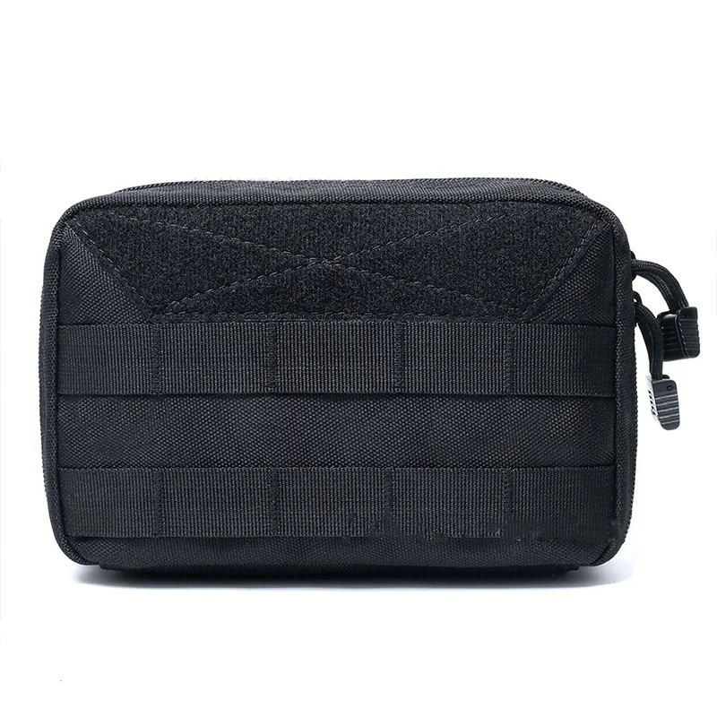 Black CQC тактический EDC Molle медицинский чехол аптечка поясная сумка держатель для телефона военный страйкбол открытый охотничий маг сумка - Цвет: Black
