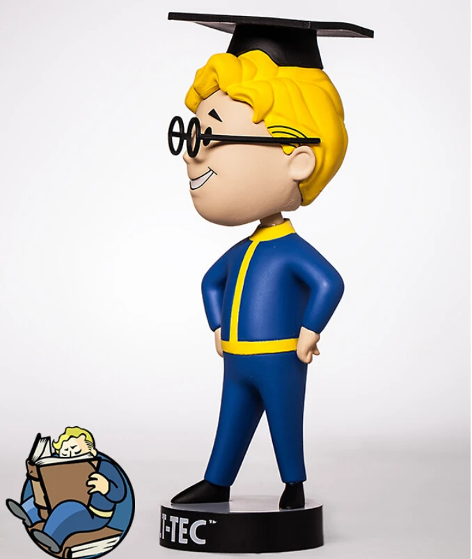 7 стилей 13 см Fallout 4 хранилище для мальчиков качающейся головой ПВХ фигурка