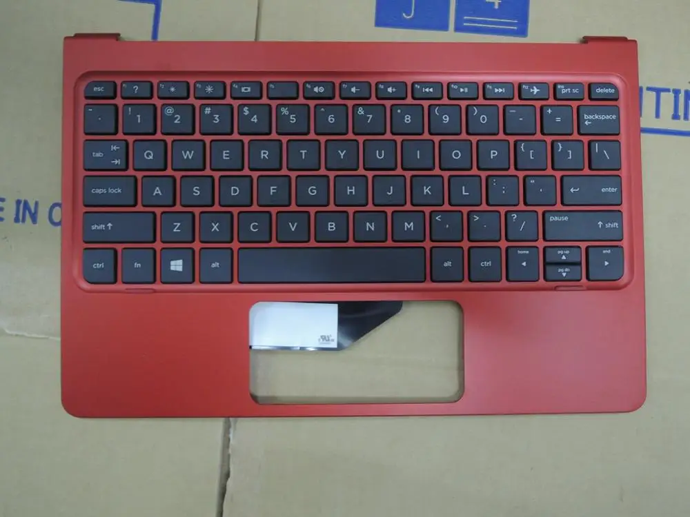 Используется красный Упор для рук с клавиатурой США ДЛЯ HP 210G1 814720-001 G01591 |