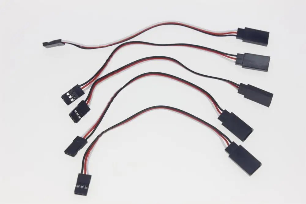 F00537-10 10 шт. 150 мм Серводвигатель удлинитель провода кабель M/F для Futaba Wfly RC