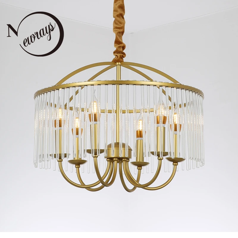 American pastoral Classic luxury pendant lamp E14 LED light for living room bed restaurant parlor study office cafe | Освещение