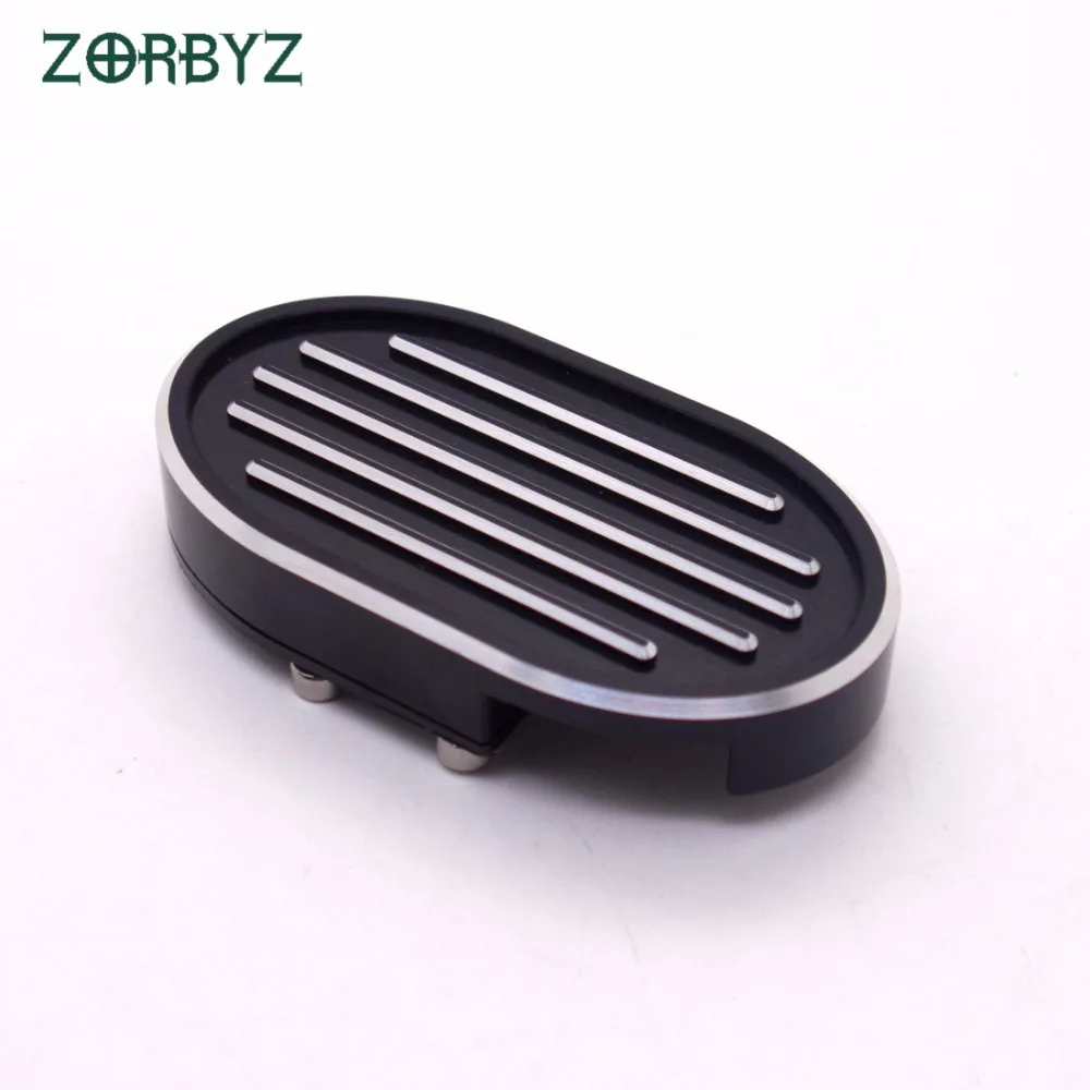 Черная алюминиевая крышка ножной педали тормоза CNC ZORBYZ для мотоцикла Harley Sportster XL883