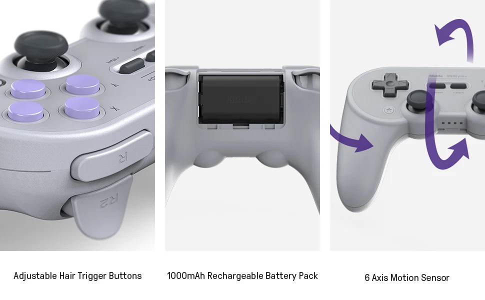 8bitdo SN30 pro plus контроллер с джойстиком для Windows, Android macOS nintendo переключатель
