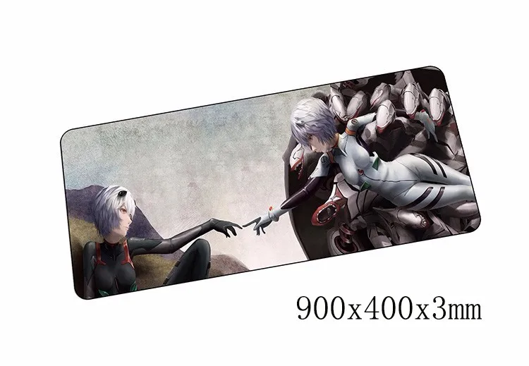 900x400x3 мм коврики для мыши evangelion Коврик для мыши notbook компьютерный коврик для мыши Аниме игровая мышь геймер клавиатура, мышка для ноутбука коврик - Цвет: Size 900x400x3mm