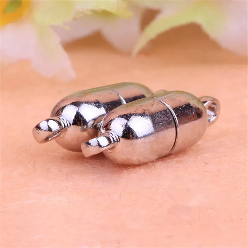 Медные магнитные застежки 6*18 мм 50 шт.|magnet clasp|clasps for necklacesmagnet clasps necklaces |