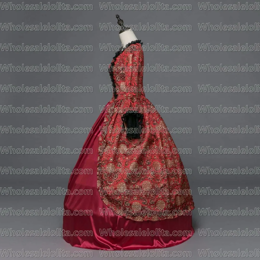 Вечернее платье Marie Antoinette темно синее в стиле стимпанк костюм на Хэллоуин|costume