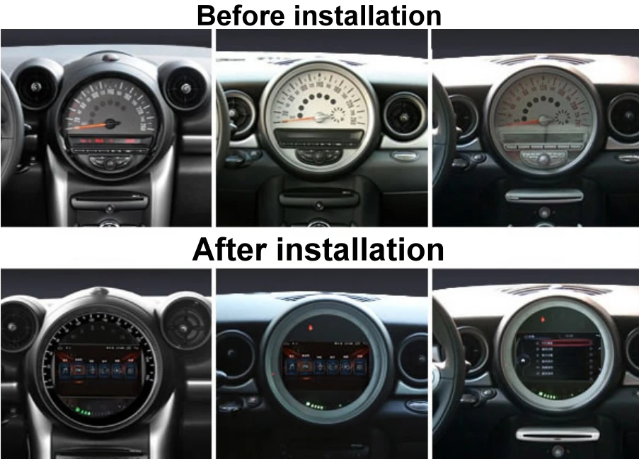 Для мини-Люка R56 2006~ 2013 Liandlee Автомобильный Мультимедийный адаптер NAVI CarPlay Android без dvd-плеера автомобильный Радио gps Карта Навигация